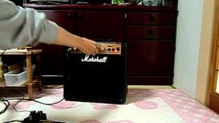 Marshall MG15CDR amplifier demo