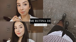 Mi RUTINA para la UNIVERSIDAD: Get Ready With Me (outfit + make up) 2019 ll Nuria Sánchez