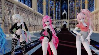 【MMD】Kill this love  ◤Luka & Uni & Mayu & Miku◢