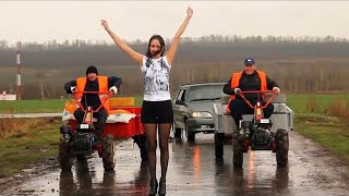 Ралли на тракторах (Чувашский прикол)