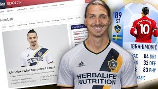Can ZLATAN Carry LA Galaxy To A Champions League Final? - FIFA 18 CAREER MODE EXPERIMENT