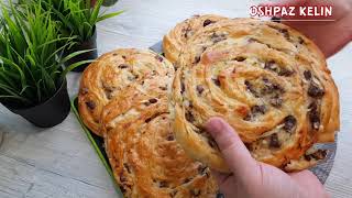 Мягкая слоистая ВКУСНЯТИНА с мясом  все просто и быстро
