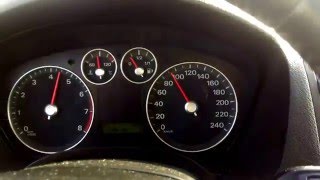 Ford Focus C-max 1.8 duratec 125 h.p. 0-100 accel. разгон Форд Фокус С-макс 2006 г.в.