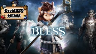 Bless Mobile Customização de personagem + Gameplay trailer / DroidRPG NEWS