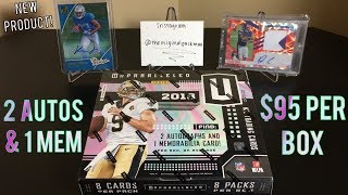 2018 Panini Unparalleled Football Hobby Box Break - $95 w/ 2 Autos & 1 Mem!