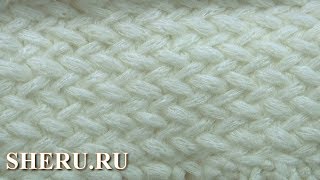 Супер узор спицами. Просто и быстро. Урок 32