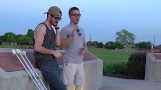 I MET ANOTHER AMPUTEE THROUGH YOUTUBE!