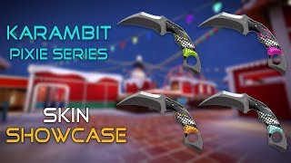 Karambit Pixie Series Skin Showcase - Black Squad