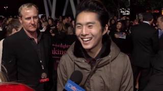 Justin Chon Talks The Wedding Scene at Breaking Dawn Premiere Interview