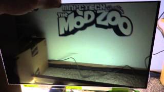 Transparent LCD testing
