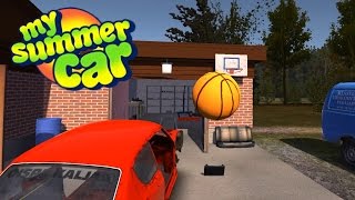 MY SUMMER CAR Gameplay Highlights | The Car is Rolling! Pro Finland Basketball - Part 5