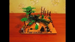 Lego самоделка на тему S.T.A.L.K.E.R. № 31 (Разбитый самолёт)