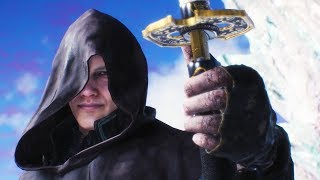 Hooded Vergil New Outfit Battles Cutscenes - Devil May Cry 5 2019 (MOD)