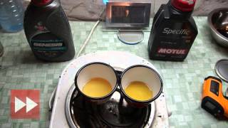 Прожарка масел GM Dexos2 (Лукойл и Motul)