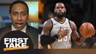 Stephen A. disagrees with LeBron James about importance of NBA playoff seeding | First Take | ESPN
