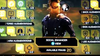 My 100,000XP glitching on Deus Ex: Human Revolution = 20 Praxis
