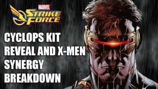 CYCLOPS KIT REVEAL! - Includes Breakdown of Synergies for X-Men - Marvel Strike Force