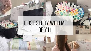 First Study With Me Of Y11!
