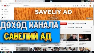 Доход канала САВЕЛИЙ АД за ДЕКАБАРЬ и ЯНВАРЬ
