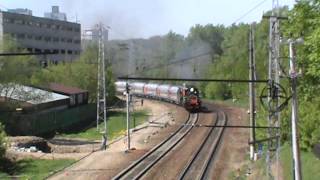 Паровозы в Москве