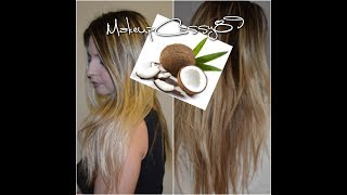 PARRUCCHIERA Trattamento Olio di Cocco per Capelli Rovinati, Trattati, Naturali