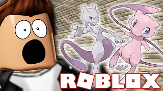 CATCHING MEWTWO AND MEW IN POKEMON GO!! (Roblox)