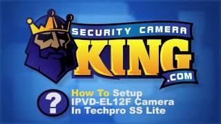 How to Setup 12 Megapixel Fisheye Camera with Tech Pro App |  IPVD-EL12F