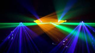 Laser Light Show (X-Laser Caliente, ADJ Royal 3D) 1