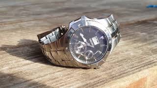 One Minute Watch Review. Seiko 7d48-0ab48 Coutura Kinetic Perpetual Calendar
