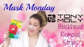 TonyMoly Runaway Strawberry Seeds 3-Step Nose Pack || Mask Monday ||