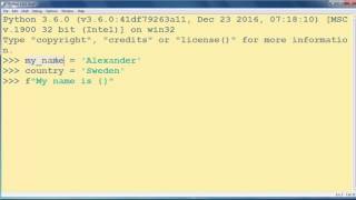 f-strings - How to Format a String using f-strings in Python programming language