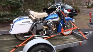 ANTIQUE HARLEY DAVIDSON ELECTRA GLIDE