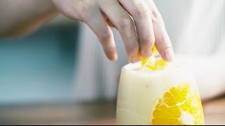 夏バテに！５分でできる、パイナップルスムージーの作り方
