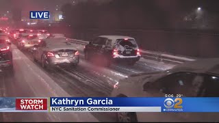 NYC Sanitation Commissioner Details City's Response To Snowstorm