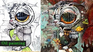 Масляная живопись, процесс рисования, техники масляной живописи