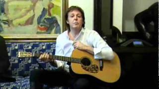 Акустическая гитара BlueRidge. Пол МакКартни Paul McCartney
