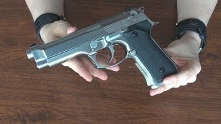 (Airsoft) Unboxing the new WE Beretta 92FS