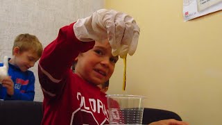 Занимательная Наука - Полимеры, Опыты с Полимерами, Лизун Делаем Сами - Эксперименты Для Детей