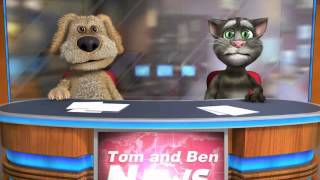 Talking Tom & Ben News Прикол