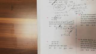 Kümeler Test 5 Esen TYT Matematik Mavi Seri Açıklamalı Çözümleri