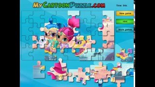 Мультик игра Шиммер и Шайн пазл (Shimmer and Shine Puzzle)