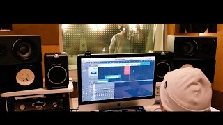 Slim - Backstage со студии (запись куплета)