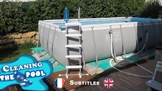 Aspirateur Intex, nettoyage de ma piscine intex Ultra Frame