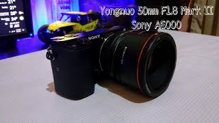 Unboxing & Review Yongnuo 50mm F1 8 Mark II [Test On Sony A6000]