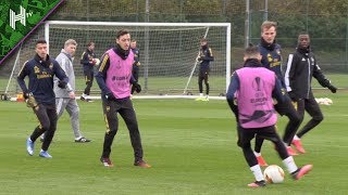 Rejuvenated Arsenal Train Ahead Of Olympiakos | Olympiakos v Arsenal | Europa League