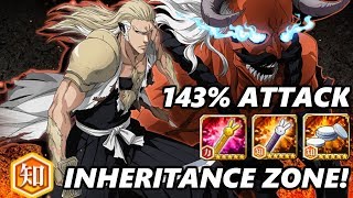 Bleach Brave Souls: TYBW Sajin (143% Attack) vs Mind Inheritance Zone