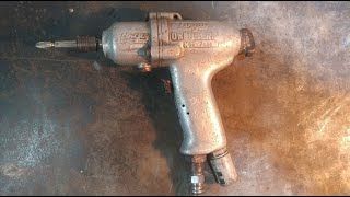 Vintage Restoration impact Air screwdriver Uryu