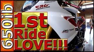 Our Best Track Day EVER! | Triumph 675R, Yamaha R1M, BMW HP4 vs Aprilia RSV4 RF