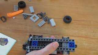 Building Lego Jurassic World Carnotaurus  Gyrosphere Escape SET 75929 PART 1