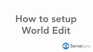 How to setup World Edit on Your Server - Minecraft Java